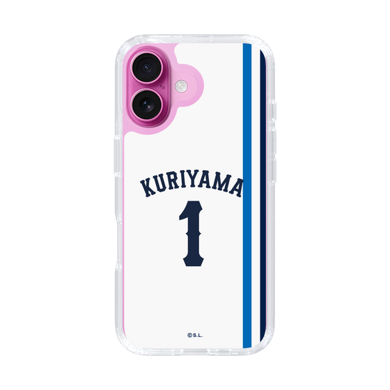 スリムプロテクションケース［ 埼玉西武ライオンズ- #1 KURIYAMA - ホーム ］