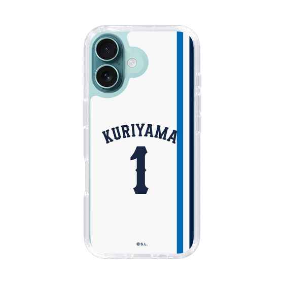 スリムプロテクションケース［ 埼玉西武ライオンズ- #1 KURIYAMA - ホーム ］