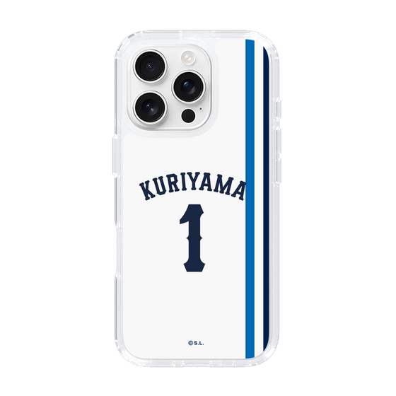 スリムプロテクションケース［ 埼玉西武ライオンズ- #1 KURIYAMA - ホーム ］