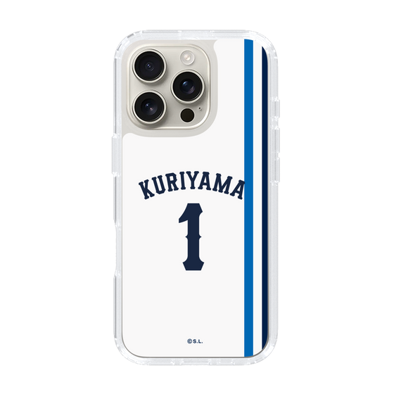 スリムプロテクションケース［ 埼玉西武ライオンズ- #1 KURIYAMA - ホーム ］