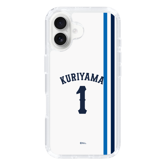 スリムプロテクションケース［ 埼玉西武ライオンズ- #1 KURIYAMA - ホーム ］