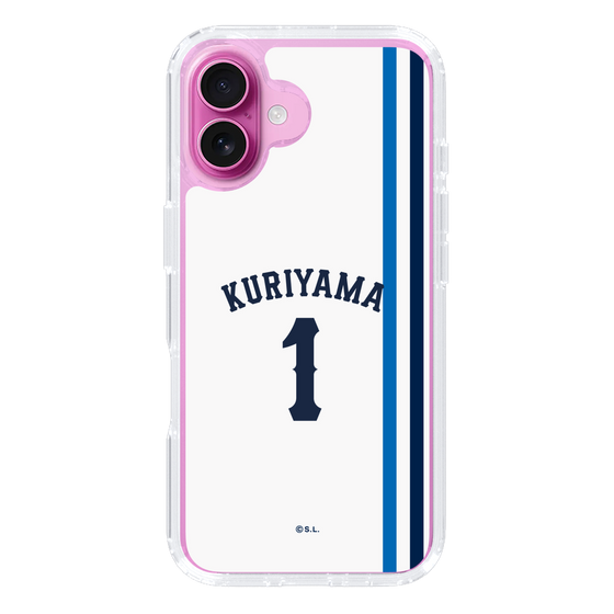 スリムプロテクションケース［ 埼玉西武ライオンズ- #1 KURIYAMA - ホーム ］