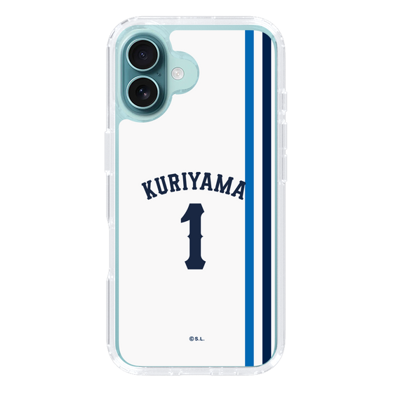 スリムプロテクションケース［ 埼玉西武ライオンズ- #1 KURIYAMA - ホーム ］
