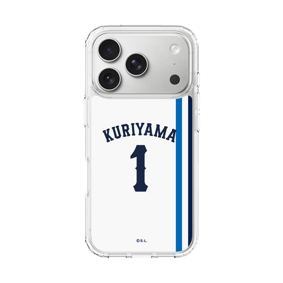 スリムプロテクションケース［ 埼玉西武ライオンズ- #1 KURIYAMA - ホーム ］