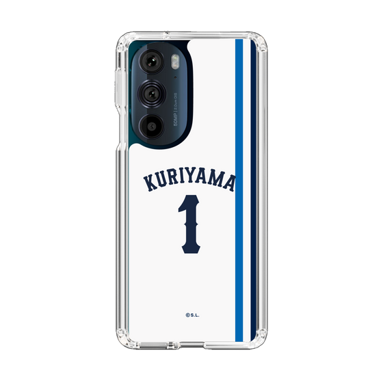 スリムプロテクションケース［ 埼玉西武ライオンズ- #1 KURIYAMA - ホーム ］