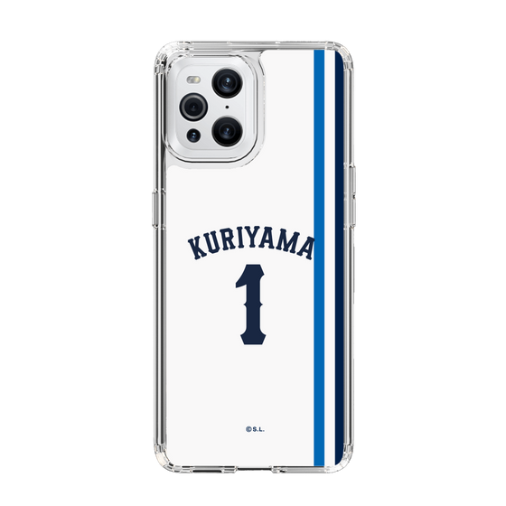 スリムプロテクションケース［ 埼玉西武ライオンズ- #1 KURIYAMA - ホーム ］