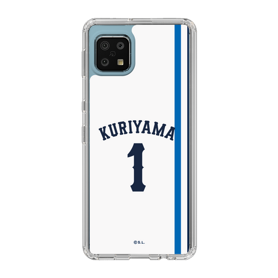 スリムプロテクションケース［ 埼玉西武ライオンズ- #1 KURIYAMA - ホーム ］