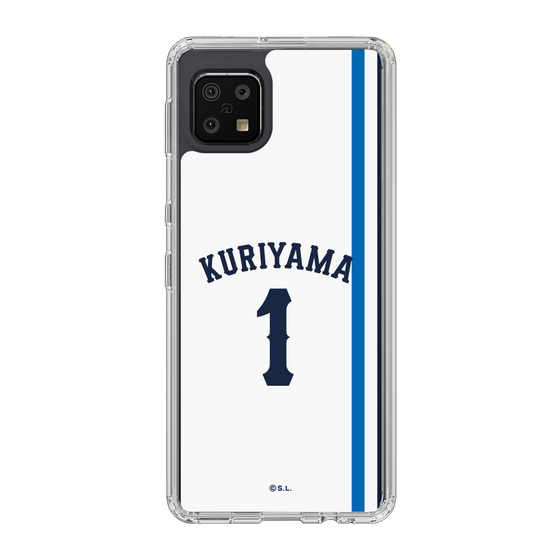 スリムプロテクションケース［ 埼玉西武ライオンズ- #1 KURIYAMA - ホーム ］