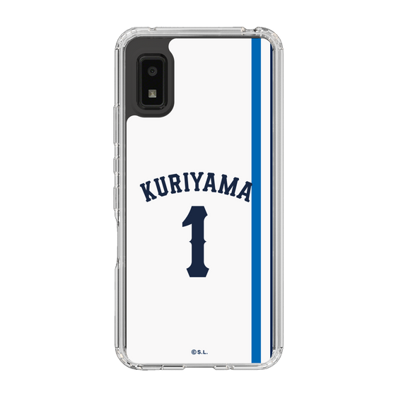スリムプロテクションケース［ 埼玉西武ライオンズ- #1 KURIYAMA - ホーム ］