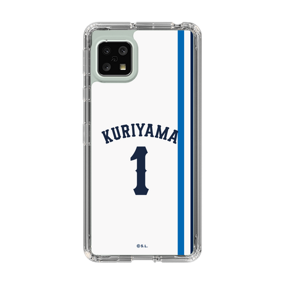 スリムプロテクションケース［ 埼玉西武ライオンズ- #1 KURIYAMA - ホーム ］