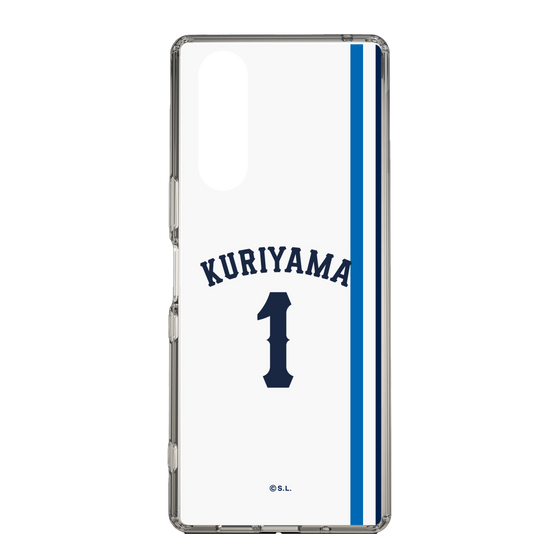 スリムプロテクションケース［ 埼玉西武ライオンズ- #1 KURIYAMA - ホーム ］