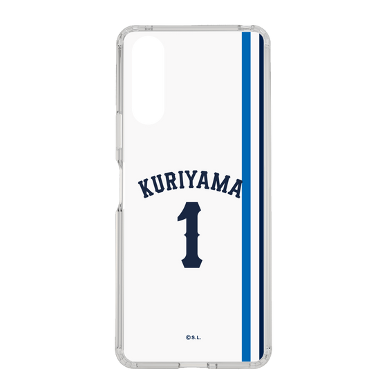 スリムプロテクションケース［ 埼玉西武ライオンズ- #1 KURIYAMA - ホーム ］