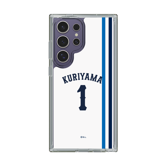スリムプロテクションケース［ 埼玉西武ライオンズ- #1 KURIYAMA - ホーム ］