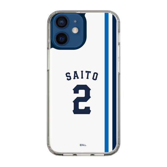 スリムプロテクションケース［ 埼玉西武ライオンズ- #2 SAITO - ホーム ］