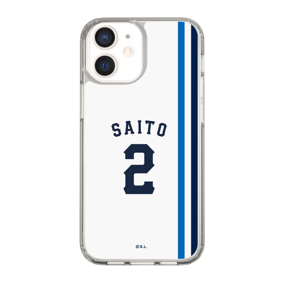 スリムプロテクションケース［ 埼玉西武ライオンズ- #2 SAITO - ホーム ］