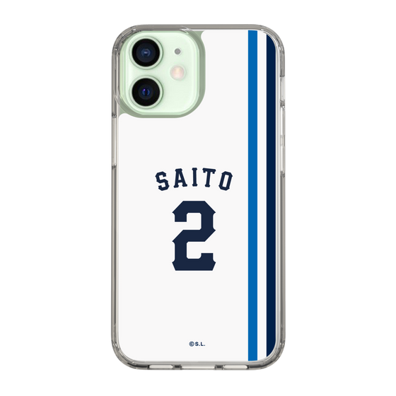 スリムプロテクションケース［ 埼玉西武ライオンズ- #2 SAITO - ホーム ］