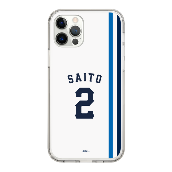 スリムプロテクションケース［ 埼玉西武ライオンズ- #2 SAITO - ホーム ］