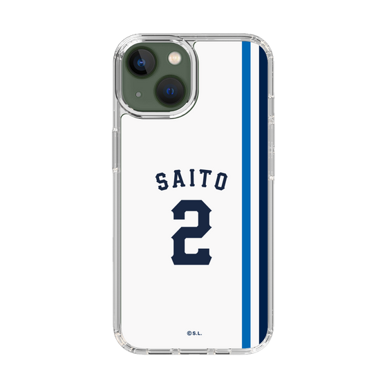 スリムプロテクションケース［ 埼玉西武ライオンズ- #2 SAITO - ホーム ］