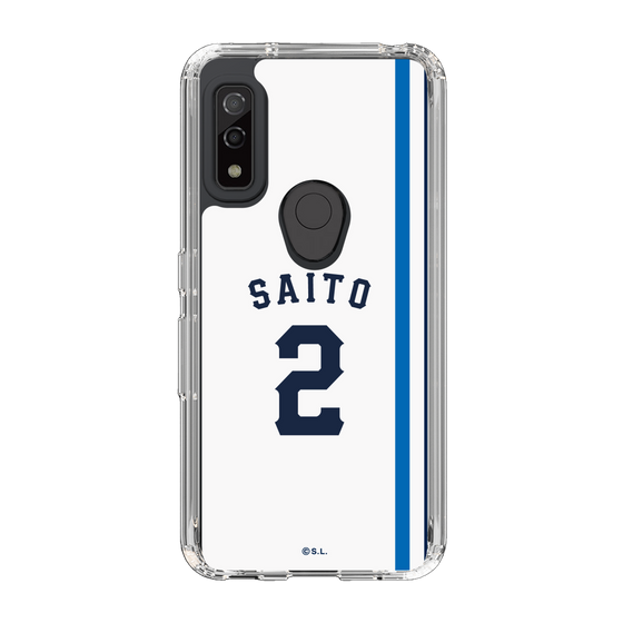 スリムプロテクションケース［ 埼玉西武ライオンズ- #2 SAITO - ホーム ］