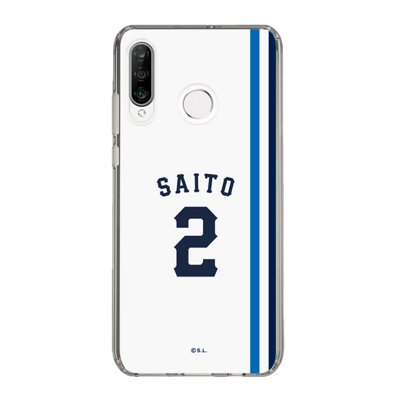 スリムプロテクションケース［ 埼玉西武ライオンズ- #2 SAITO - ホーム ］