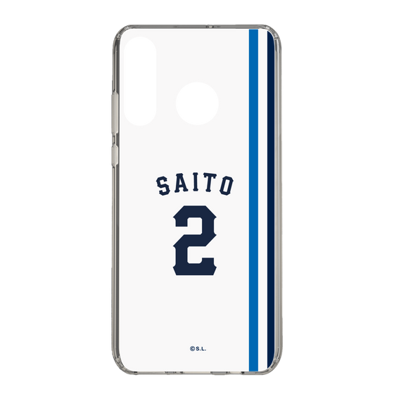 スリムプロテクションケース［ 埼玉西武ライオンズ- #2 SAITO - ホーム ］