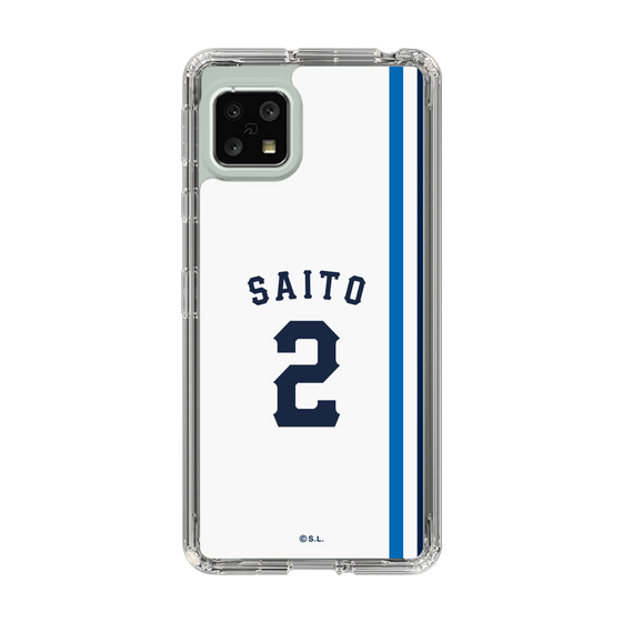 スリムプロテクションケース［ 埼玉西武ライオンズ- #2 SAITO - ホーム ］