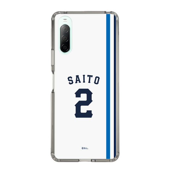 スリムプロテクションケース［ 埼玉西武ライオンズ- #2 SAITO - ホーム ］