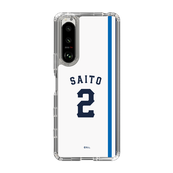 スリムプロテクションケース［ 埼玉西武ライオンズ- #2 SAITO - ホーム ］