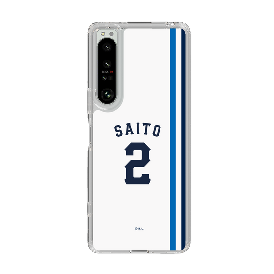 スリムプロテクションケース［ 埼玉西武ライオンズ- #2 SAITO - ホーム ］