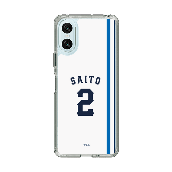 スリムプロテクションケース［ 埼玉西武ライオンズ- #2 SAITO - ホーム ］