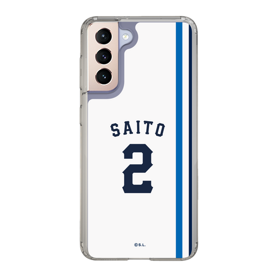 スリムプロテクションケース［ 埼玉西武ライオンズ- #2 SAITO - ホーム ］