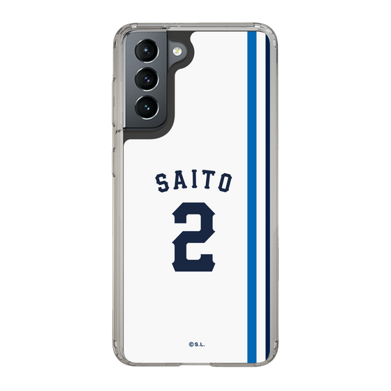 スリムプロテクションケース［ 埼玉西武ライオンズ- #2 SAITO - ホーム ］