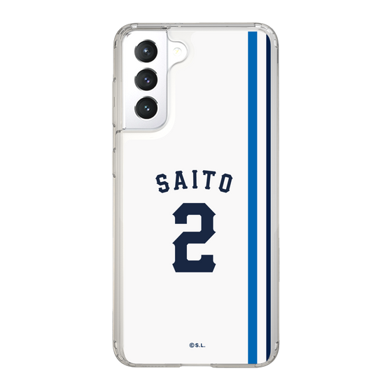 スリムプロテクションケース［ 埼玉西武ライオンズ- #2 SAITO - ホーム ］