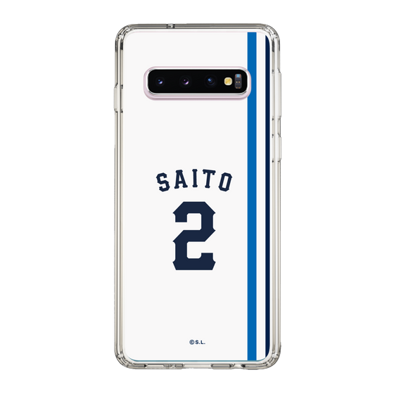 スリムプロテクションケース［ 埼玉西武ライオンズ- #2 SAITO - ホーム ］