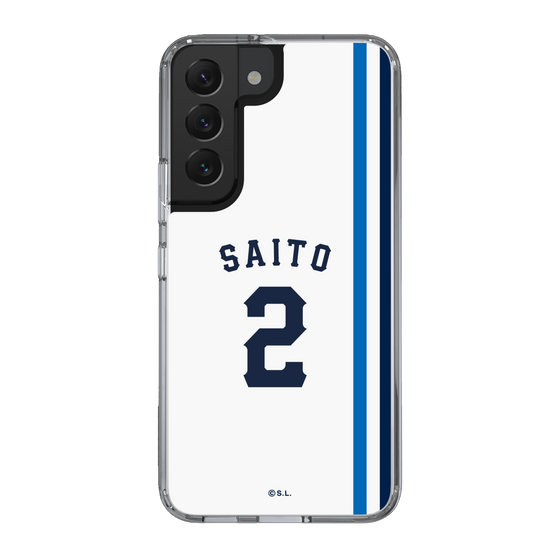 スリムプロテクションケース［ 埼玉西武ライオンズ- #2 SAITO - ホーム ］