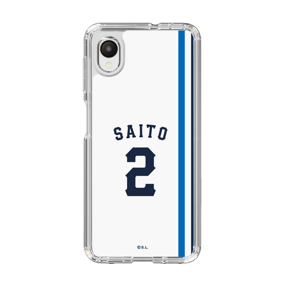 スリムプロテクションケース［ 埼玉西武ライオンズ- #2 SAITO - ホーム ］
