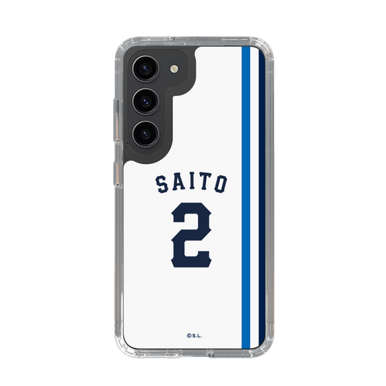 スリムプロテクションケース［ 埼玉西武ライオンズ- #2 SAITO - ホーム ］