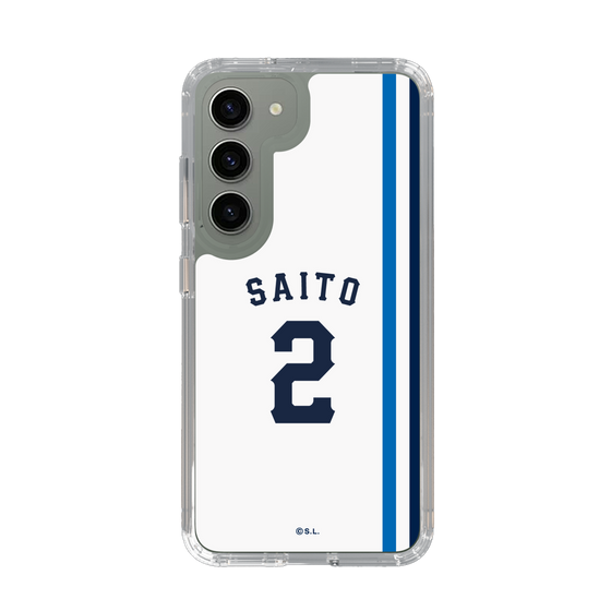 スリムプロテクションケース［ 埼玉西武ライオンズ- #2 SAITO - ホーム ］