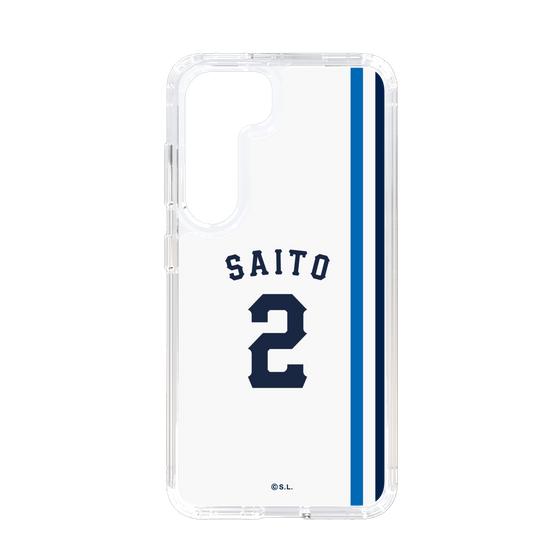 スリムプロテクションケース［ 埼玉西武ライオンズ- #2 SAITO - ホーム ］
