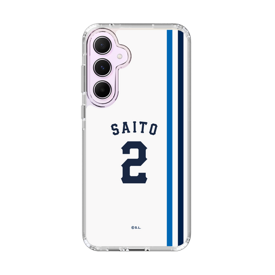 スリムプロテクションケース［ 埼玉西武ライオンズ- #2 SAITO - ホーム ］
