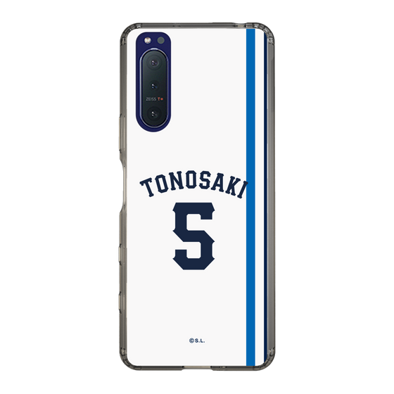 スリムプロテクションケース［ 埼玉西武ライオンズ- #5 TONOSAKI - ホーム ］