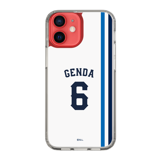 スリムプロテクションケース［ 埼玉西武ライオンズ- #6 GENDA - ホーム ］