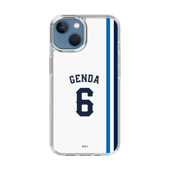 スリムプロテクションケース［ 埼玉西武ライオンズ- #6 GENDA - ホーム ］