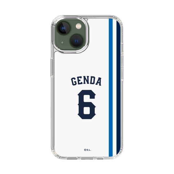 スリムプロテクションケース［ 埼玉西武ライオンズ- #6 GENDA - ホーム ］