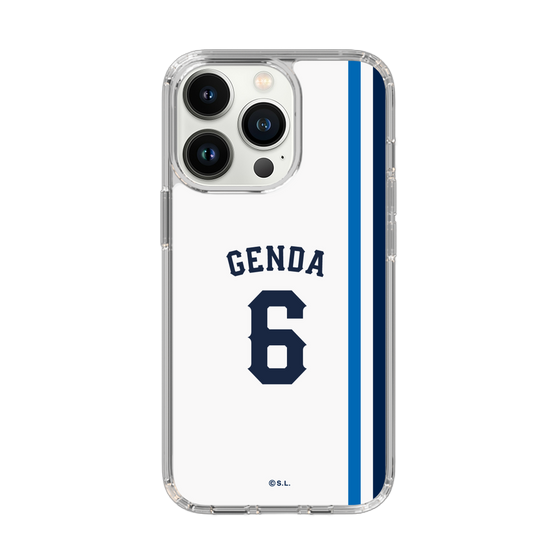 スリムプロテクションケース［ 埼玉西武ライオンズ- #6 GENDA - ホーム ］
