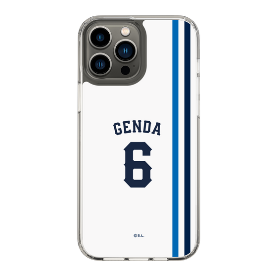 スリムプロテクションケース［ 埼玉西武ライオンズ- #6 GENDA - ホーム ］