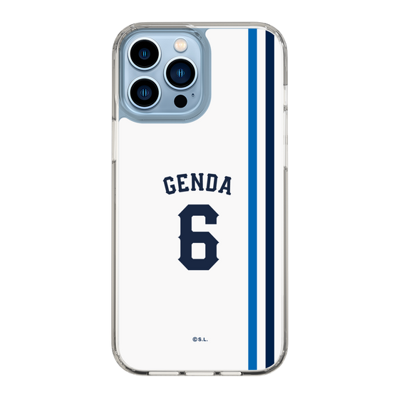 スリムプロテクションケース［ 埼玉西武ライオンズ- #6 GENDA - ホーム ］