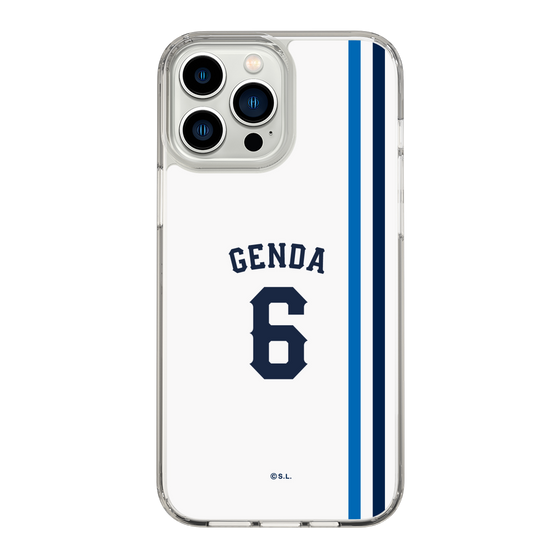 スリムプロテクションケース［ 埼玉西武ライオンズ- #6 GENDA - ホーム ］