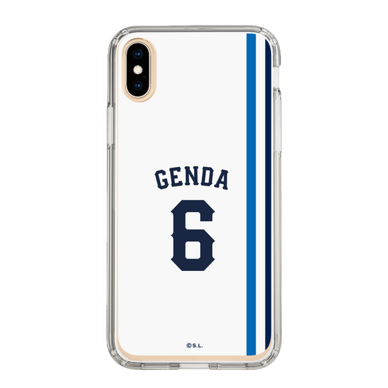 スリムプロテクションケース［ 埼玉西武ライオンズ- #6 GENDA - ホーム ］