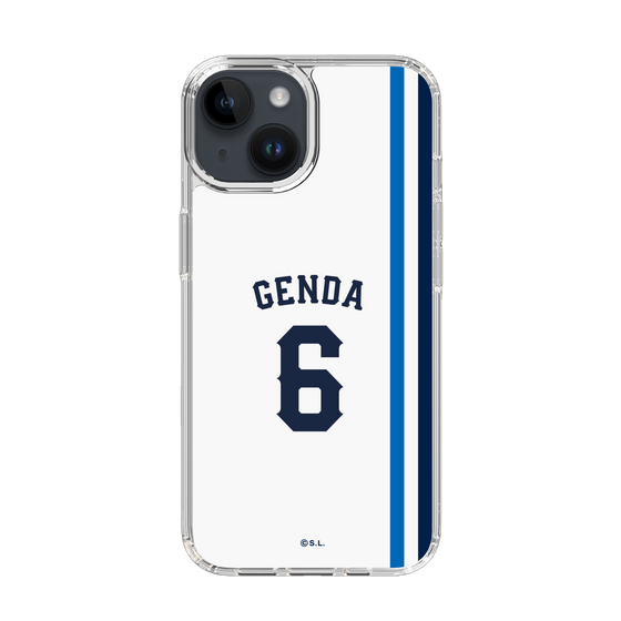 スリムプロテクションケース［ 埼玉西武ライオンズ- #6 GENDA - ホーム ］